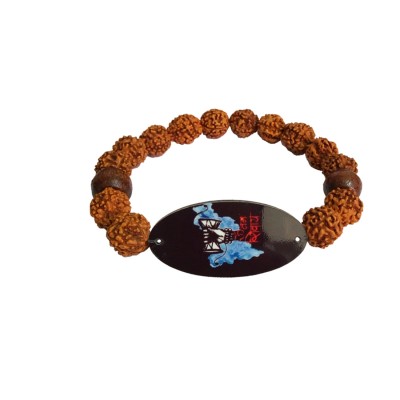 Om Namah Shivay 5 Mukhi Rudraksha Bracelet